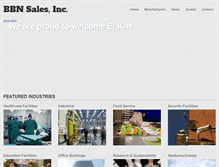 Tablet Screenshot of bbnsales.com